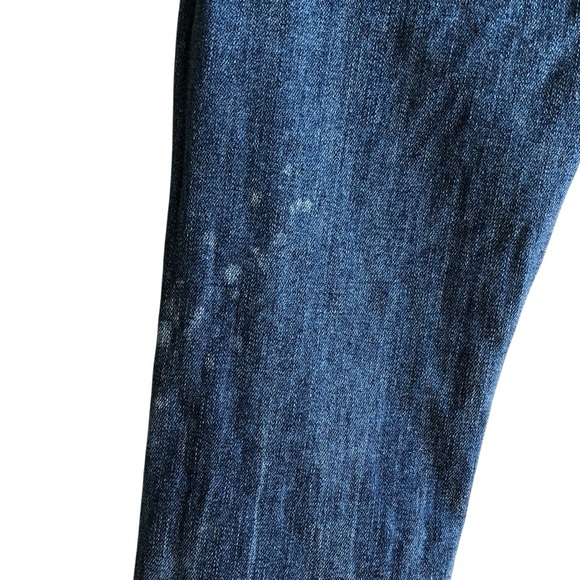 COH the Rocket High Rise Skinny Sz 24 Distressed Blue Jeans with Holes Worn Look - Picture 13 of 16